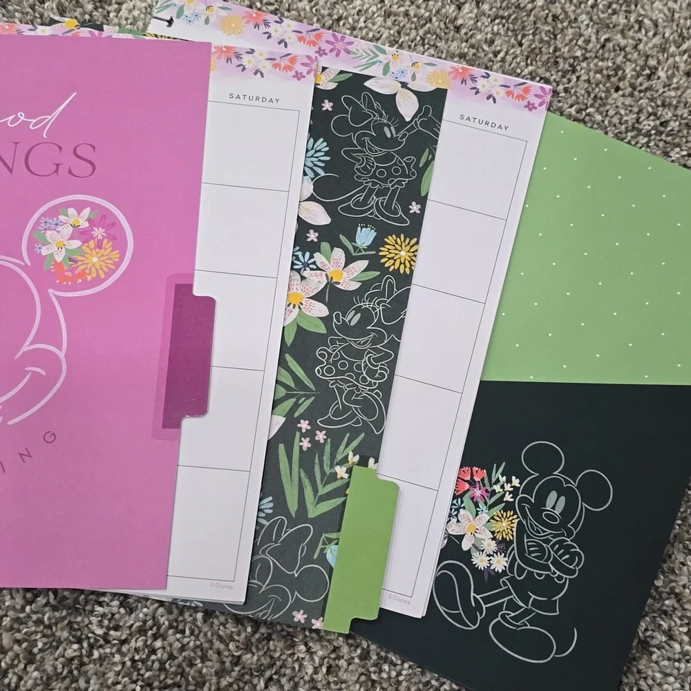 The Happy Planner Disney Minnie Mouse Classic Planner Companion & Extension Pack